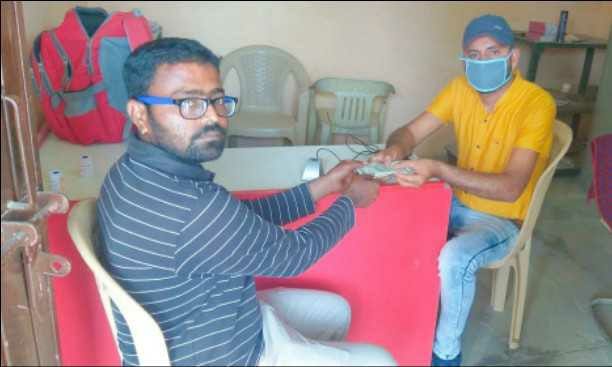 The Department of Posts distributed 46.72 lakhs through the Aadhaar enabled payment system